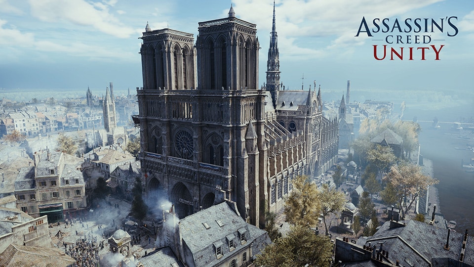 Free Assassin's Creed Unity as part of Ubisoft's Notre-Dame campaign