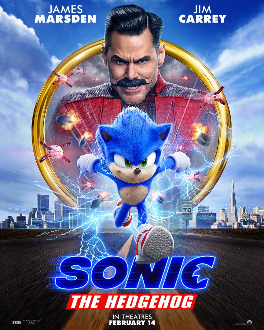 New Sonic The Hedgehog movie trailer features redesigned Sonic