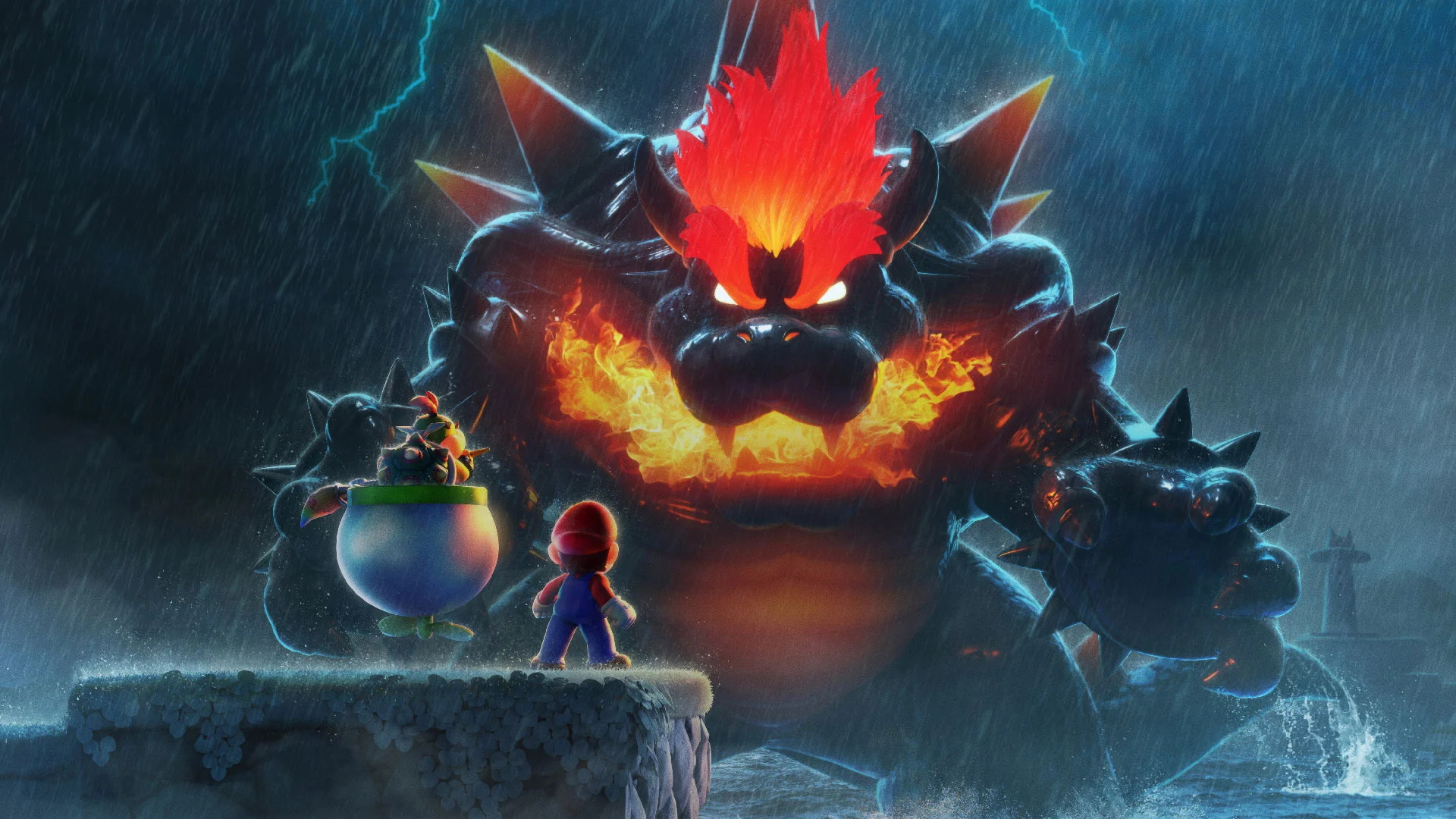 Super Mario 3D World + Bowser’s Fury shows Godzilla vibes in new trailer